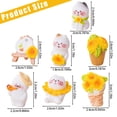 thumbnail image 3 of Dusknt Mini Resin Sunflower Ornaments, Assorted Kawaii Craft Figurines, Multipurpose Diy Decor Accessories for Dollhouse Landscaping, Terrarium Scene and Tablereliable Decor, 3 of 4