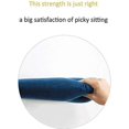 thumbnail image 3 of Memory Foam Sit Bone Relief Cushion With Two Holes For Butt, Lower Back, Hamstrings, Hips, Ischial Tuberosity Coccyx Cushion For Tailbone Pain, Blue,-, 3 of 4