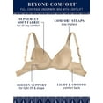 thumbnail image 2 of Vanity Fair Women's Bra with Light Lift & Shaping 34B-44DD, Beyond Comfort 75204 -Deep Emerald, 38D, 2 of 6
