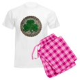 thumbnail image 6 of CafePress - Shamrock And Celtic Knots Pajamas - Men's Light Loose Fit Cotton Pajama Set, 6 of 7