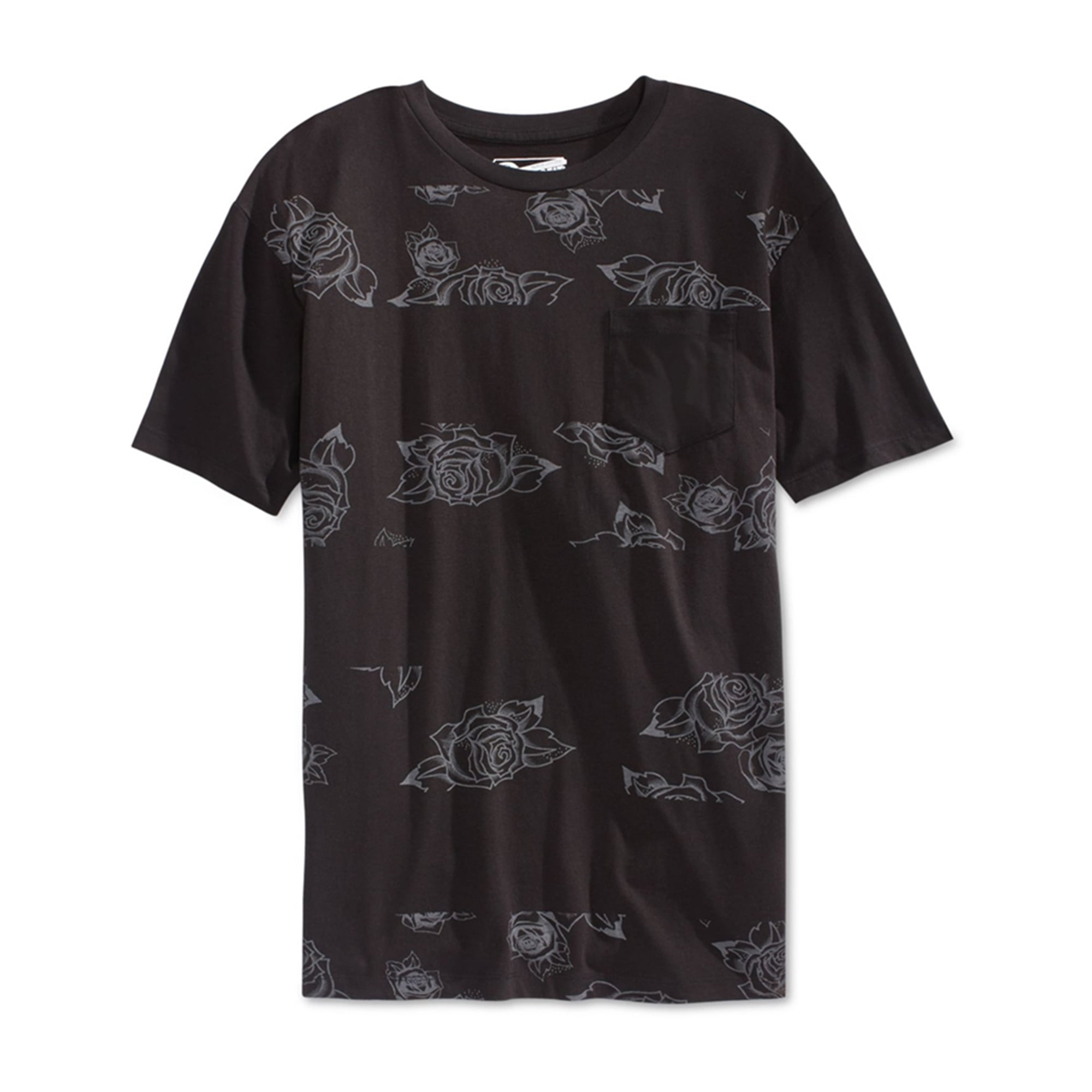 Retrofit Retrofit Mens Floral Stripe Graphic TShirt