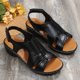 thumbnail image 5 of WILLBEST Sandalias Cómodas De Verano De Talla Grande Para Mujer Con Costuras, Suelas Gruesas Y Huecas., 5 of 8