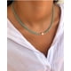 thumbnail image 2 of El mismo collar de perlas de agua dulce con cuentas de arroz de colores de moda, 2 of 5