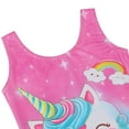 thumbnail image 4 of BAOHULU Girls Gymnastics Leotards Toddler Unitard Kids Short Tank Biketard Dance Clothes, 4 of 6