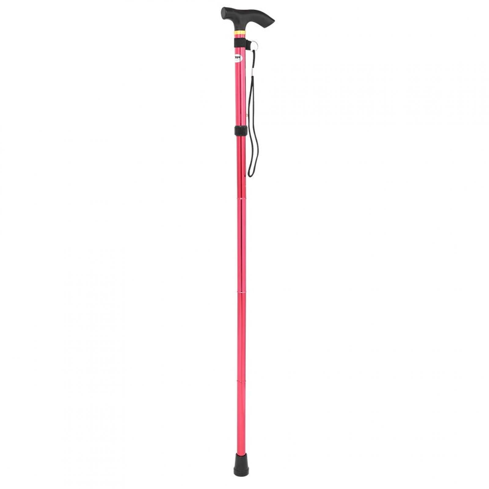Ccdes Telescopic Cane,Aluminium Alloy Telescopic Lightweight AntiSkid Walking Cane Trekking