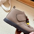 thumbnail image 5 of REDARER Lace Up Casual Sneakers, Retro Shoes with Beaded Charm, Versatile Everyday Wear for Autumn Fall,Size:6-7 Years, 5 of 7