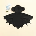 thumbnail image 3 of Kmbangi Children?s Fashion Solid Color Feather Edge Halloween Hooded Shawls, 3 of 5