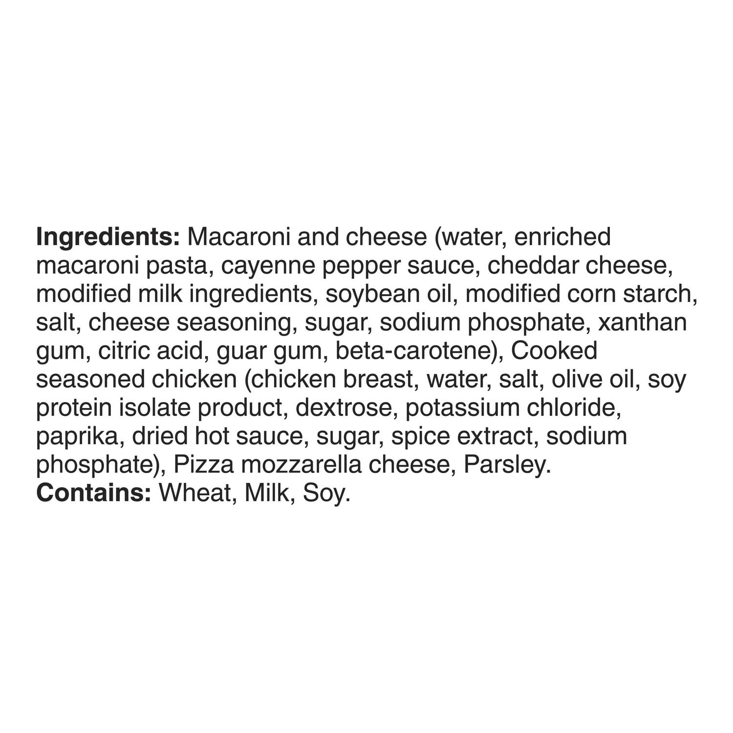 Hungry Man XL Buffalo Chicken Mac/Cheese Bowl, 397g - 8 Count