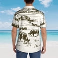 thumbnail image 4 of Xecao Cows Grazing On The Meadow 1 Print Hawaiian shirt - A Stylish Short-Sleeve Button-Down for Men, Perfect for Casual Beach and Tropical Outings.,Large, 4 of 7