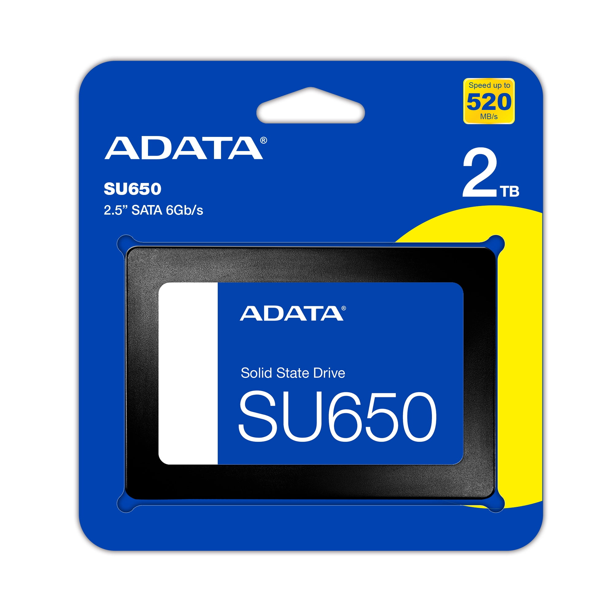 ADATA 3D-NAND SATA 2.5 inch Internal SSD (SU650S, 520/450MB/s, 2TB)