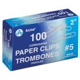thumbnail image 1 of Westcott 2" Paper Clips - 100/box, 1 of 1