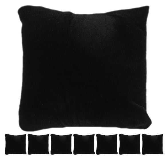 Caja para reloj y joyería, almohada de exhibición con revestimiento, almohada flexible para exhibición de reloj, almohadilla para pulsera, 8 Uds.