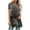 Grey, variant on Womens Tops Dressy Casual Summer Marble Print Short Sleeve Tshirt Trendy Crew Neck Loose Blouses Fitted Soft Shirts