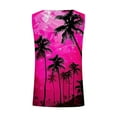 thumbnail image 5 of Titcea Womens Tank Tops Round Neck Sleeveless Summer Casual Graphic Tees Hawaiian Beach Holiday Palm Tree Printed T Shirts, 5 of 5