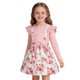 thumbnail image 1 of Vestido de Manga Larga para Niñas con Estampado de Corazón Falda de Dos Piezas Vestido de Princesa de Moda para Niñas Pequeñas, 1 of 8