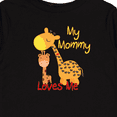 thumbnail image 4 of Inktastic My Mommy Loves Me Giraffe Boys or Girls Long Sleeve Toddler T-Shirt, 4 of 5