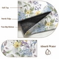 thumbnail image 6 of 4'x6' Area Rugs, Vintage Spring Floral Indoor Outdoor Area Rug for Living Room Bedroom, Farmhouse Flowers Watercolor Washable Bathroom Rugs Kitchen Floor Carpet Mats Home Decor Aesthetic, 6 of 8