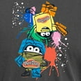 thumbnail image 3 of CafePress - Play Doh Cans Splatter T Shirt - Mens Comfort Colors Shirt, 3 of 5