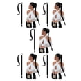 thumbnail image 3 of ziyahi DIY For Different Braids Hair Extension For Instant Volume Braided Ponytail Extension Change Style black 5Set, 3 of 6