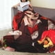 thumbnail image 5 of Hazbin Hotel Husk - Manta de franela suave y afelpada para sofá cama, 80 x 60 pulgadas, 5 of 7