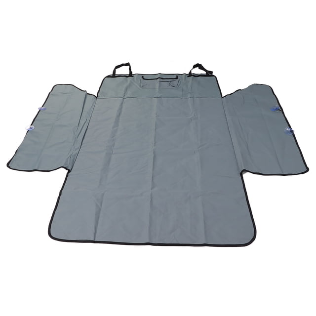 Protector para asiento de coche para perros, tela Oxford, resistente al agua, instalación rápida, antideslizante, ahorro de espacio, cubierta para asiento trasero