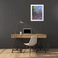 thumbnail image 3 of Randy Noble Fine Art 12x14 White Modern Wood Framed Museum Art Print Titled - Power Garden, 3 of 4