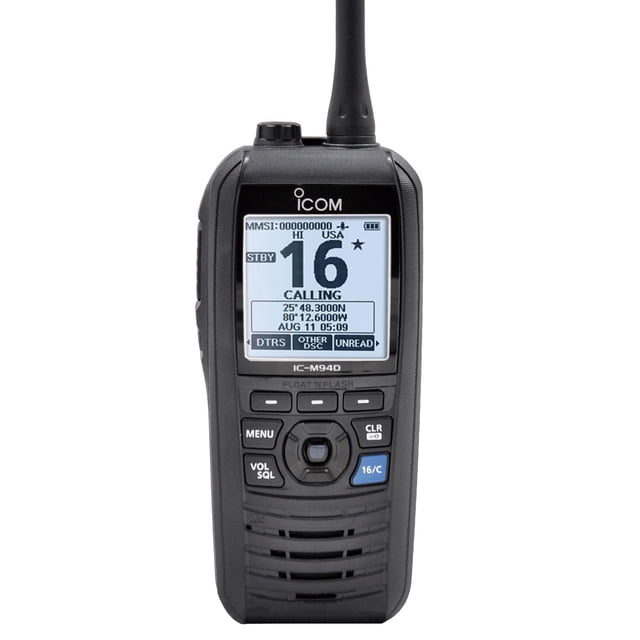 Radio marina VHF Icom M94D con receptor DSC y AIS