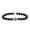 Black Onyx/Howlite, variant on Chakra Bracelets - Amethyst - 01