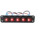 thumbnail image 4 of Miangastore Breaker Panel Rocker Switch Panel ABS 1Set, 4 of 8