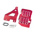 thumbnail image 1 of Protector de rejilla del radiador de la motocicleta Accesorios de motocicleta Aluminio Fácil de instalar Rojo, 1 of 9