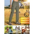 thumbnail image 5 of FEN AI Women Zip Off Pants Lightweight 6 Pockets Cargo Pant for Fishing Travel Convertible Shorts Quick Drying for Summer Outdoor, 5 of 9
