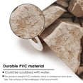 thumbnail image 3 of Moyic Papel Pintado 3D Piedra Pizarra Piedra Rústica Efecto Ladrillo PVC Revestimiento De Paredes Decoración Decoración del hogar No.2 Moyic HA025993-02, 3 of 6
