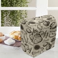 thumbnail image 3 of Vintage Woman Stand Mixer Cover, Vintage Hand-Drawn Sketch of Beauty Cosmetics and Perfume for Makeup, Kitchen Appliance Organizer Bag Cover with Pockets, 5 Quarts, Beige and Brown, by Ambesonne, 3 of 4