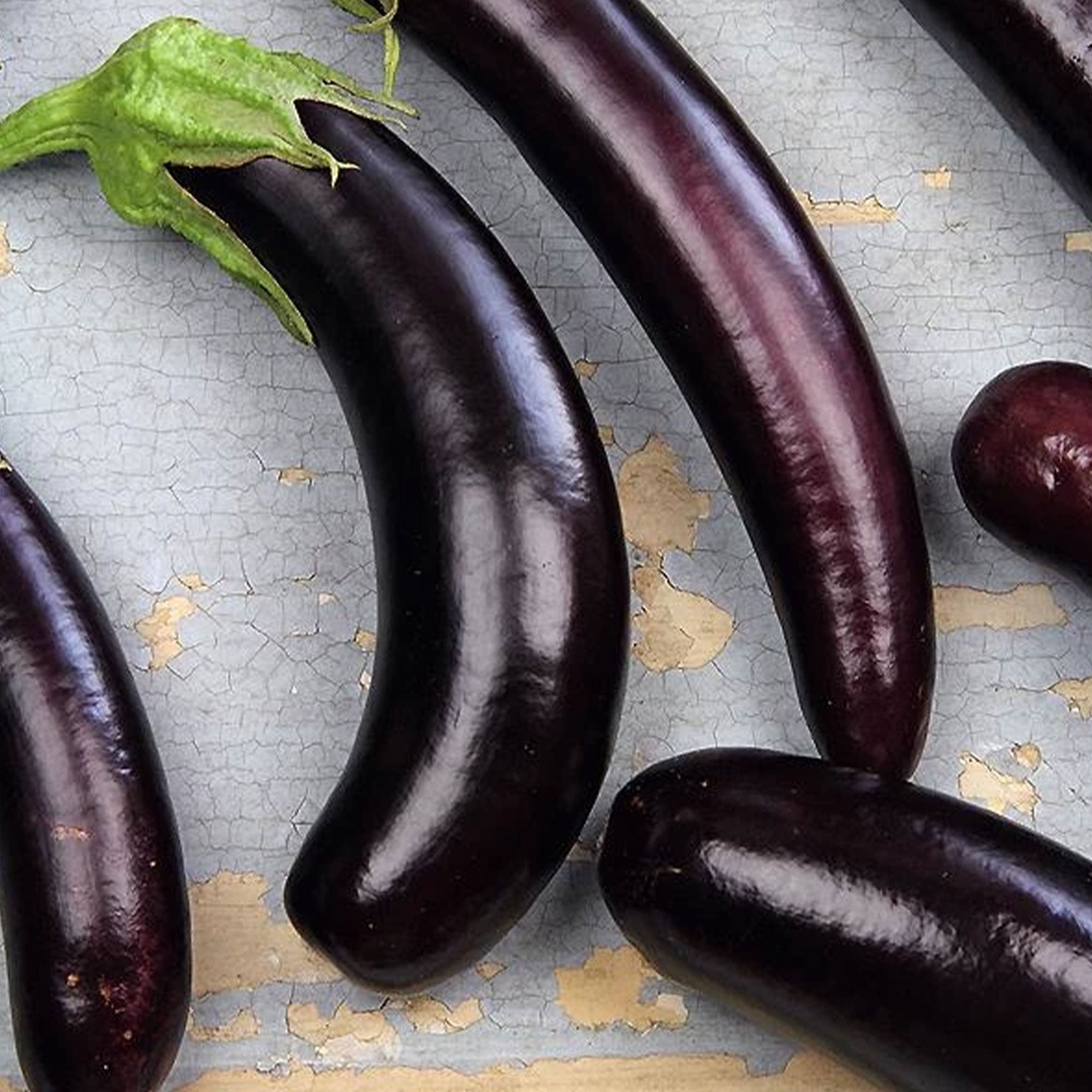 Little Finger Purple Eggplant Seeds 250 Mg Packet 55 Seeds
