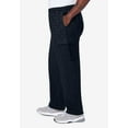thumbnail image 3 of KingSize Men's Big & Tall Fleece Cargo Sweatpants, 3 of 5