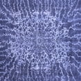 thumbnail image 1 of Ahgly Company Machine Washable Indoor Square Abstract Blue Modern Area Rugs, 5' Square, 1 of 4