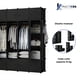 thumbnail image 2 of Armario Portátil Plástico Clóset Organizador Zapatera Blanco, 2 of 5