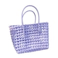thumbnail image 4 of Bolso de mano tejido para mujer, transpirable, ideal para ir de compras o ir de fiesta., 4 of 8