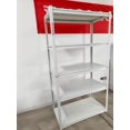 thumbnail image 3 of NadooLite 72H Heavy - Duty Shelving: Ultimate for GarageStorage. Sturdy, Durable, Easy - to - use. ldeal for Plastic Bins &Tool Storage in garages, Warehouses & basements, 3 of 7