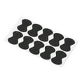 thumbnail image 2 of Pick Non Slip Sticker, Symmetrical Structure Soft Silicone Guitar Pick Pads Environmentally friendly With Adhesive Backing For Stringed Instrument Black, 2 of 8