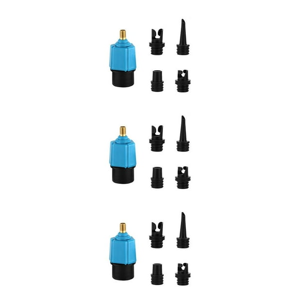 Sonducket Adaptador de bomba Válvulas prácticas Compresor Adaptadores de válvula de aire de nylon Tablero de boquillas Suministros para Type1 NO1