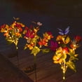 thumbnail image 4 of Matsuzay 2x mariposas decoración impermeable jardín al aire libre 2x imitan luces solares reales de jardín con cristal para lámpara Solar de Iluminación y accesorios color, 4 of 6