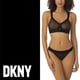 thumbnail image 4 of Bralette sin aros y copa suave para mujer DKNY Sheers blanca, 4 of 4