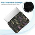 thumbnail image 2 of FORMRS 13-13.3 inch Laptop Sleeve Case Soft Carrying Quilted Computer Bag Cover, Purple Floral Pattern, 2 of 7