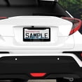 thumbnail image 4 of Merry Christmas Style License Plate Prame Aluminium Rust-Proof Auto Parts License Plate Decorative Screws Fit Standard 2 Holes 1 U.S. License Plate, 12.2x 6.3 Inch, 4 of 6
