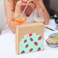 thumbnail image 3 of Yayeee Napkin Holder for Table Set of 2 Kitchen Paper Tissue Organization, Green Strawberry, 3 of 8