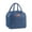 A003- Navy, variant on Lunch Tote | Insulated Fabric Leak Resistant Reusable Bag for Adult Work Office Picnic, Black Portable Lunch Bag