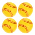 thumbnail image 1 of 4 pelotas de entrenamiento de espuma de poliuretano para jugadores adolescentes de softbol., 1 of 7