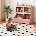 thumbnail image 3 of DRAZUNO Toy Storage Organizer for Toys & Books 4-Cubby Kids Bookcase for Children's Room, 3 of 8