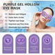 thumbnail image 2 of Mascarilla de gel para ojos fríos CHAO compresa fría reutilizable terapia de frío y calor morado, 2 of 5